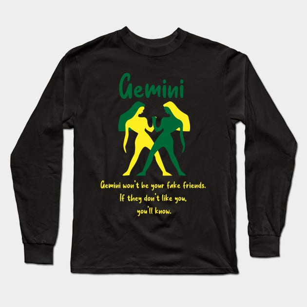 May Birthday gemini starzodiac Long Sleeve T-Shirt by My Style